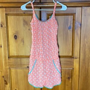 Cherokee Girls Bright Patterned Romper